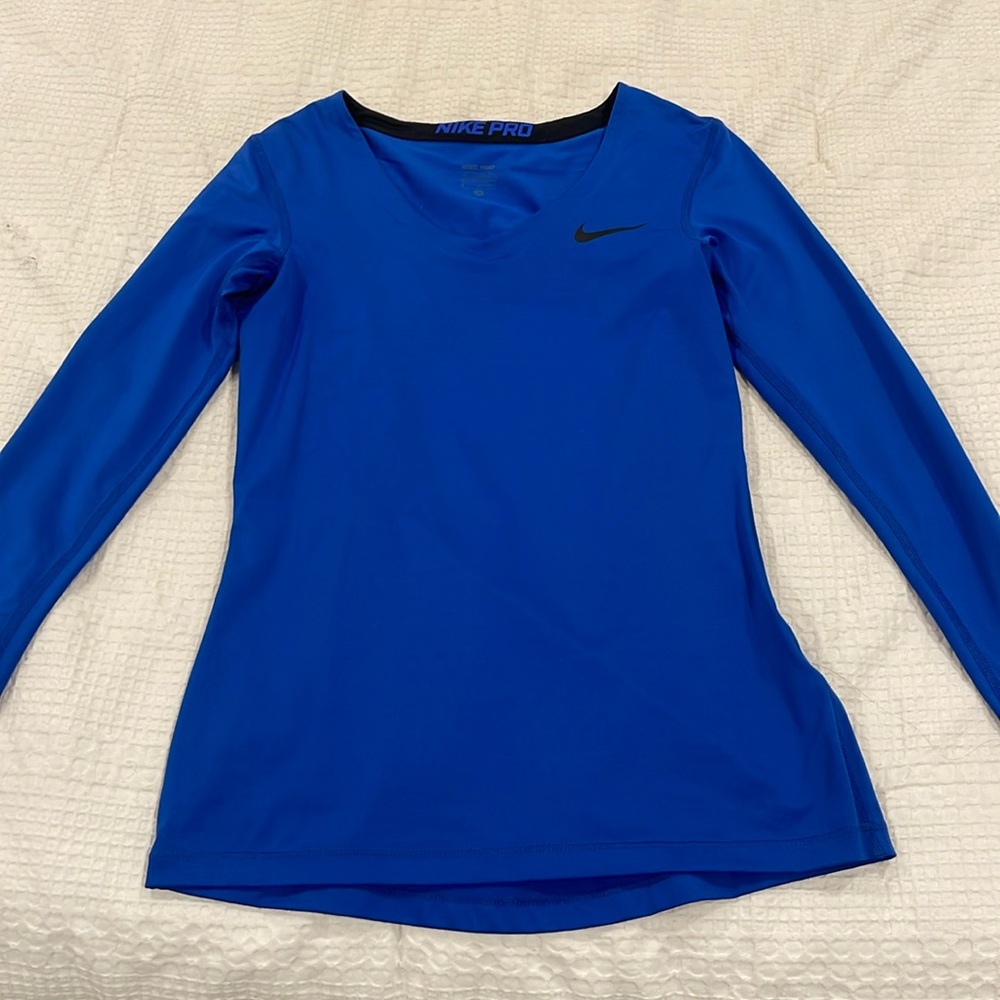 Blue Nike Dryfit shirt size Small
